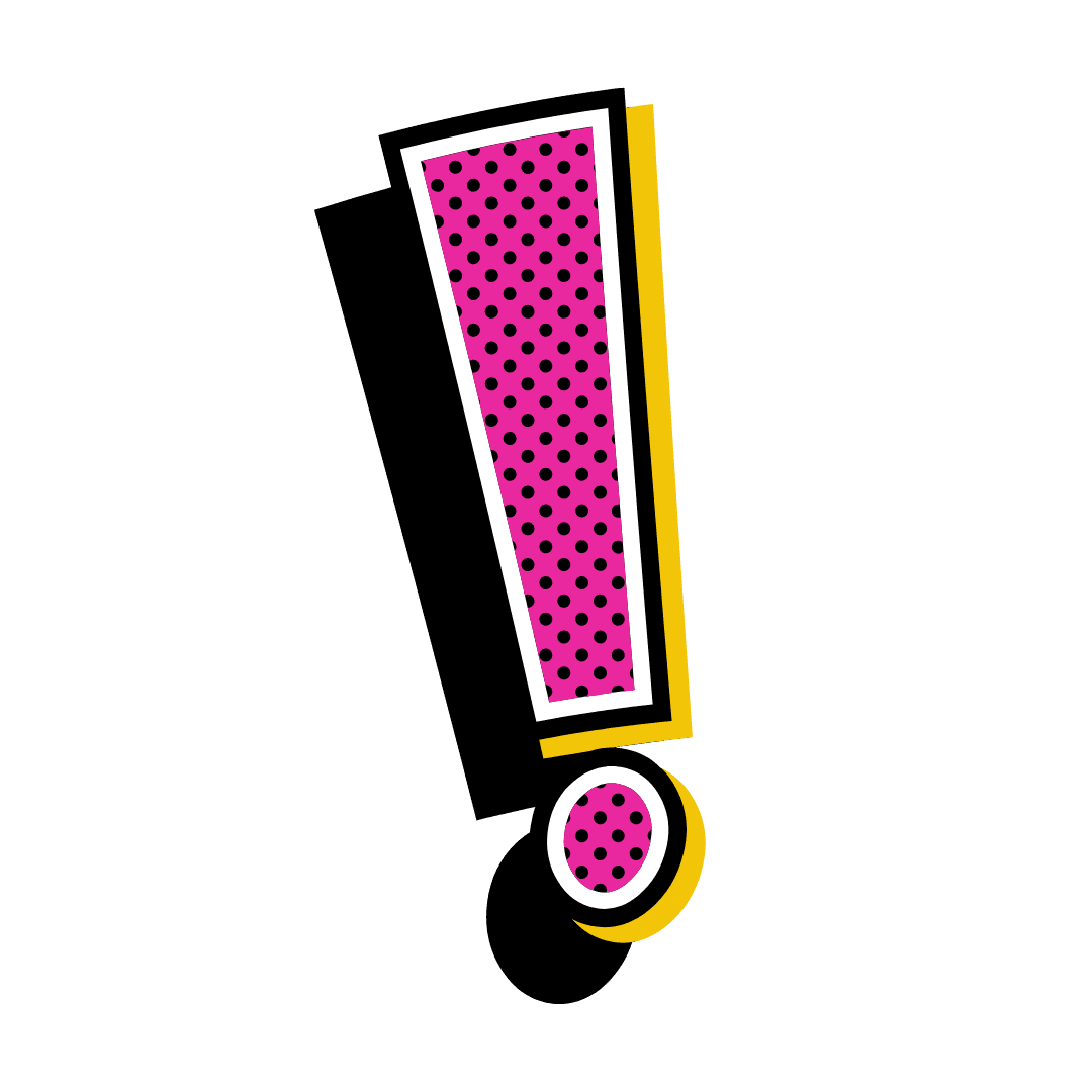 popart wykrzyknik